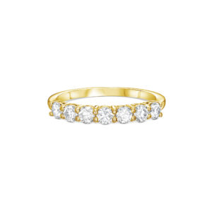 טבעת שורה יהלומים 0.56ct – תמונה 6