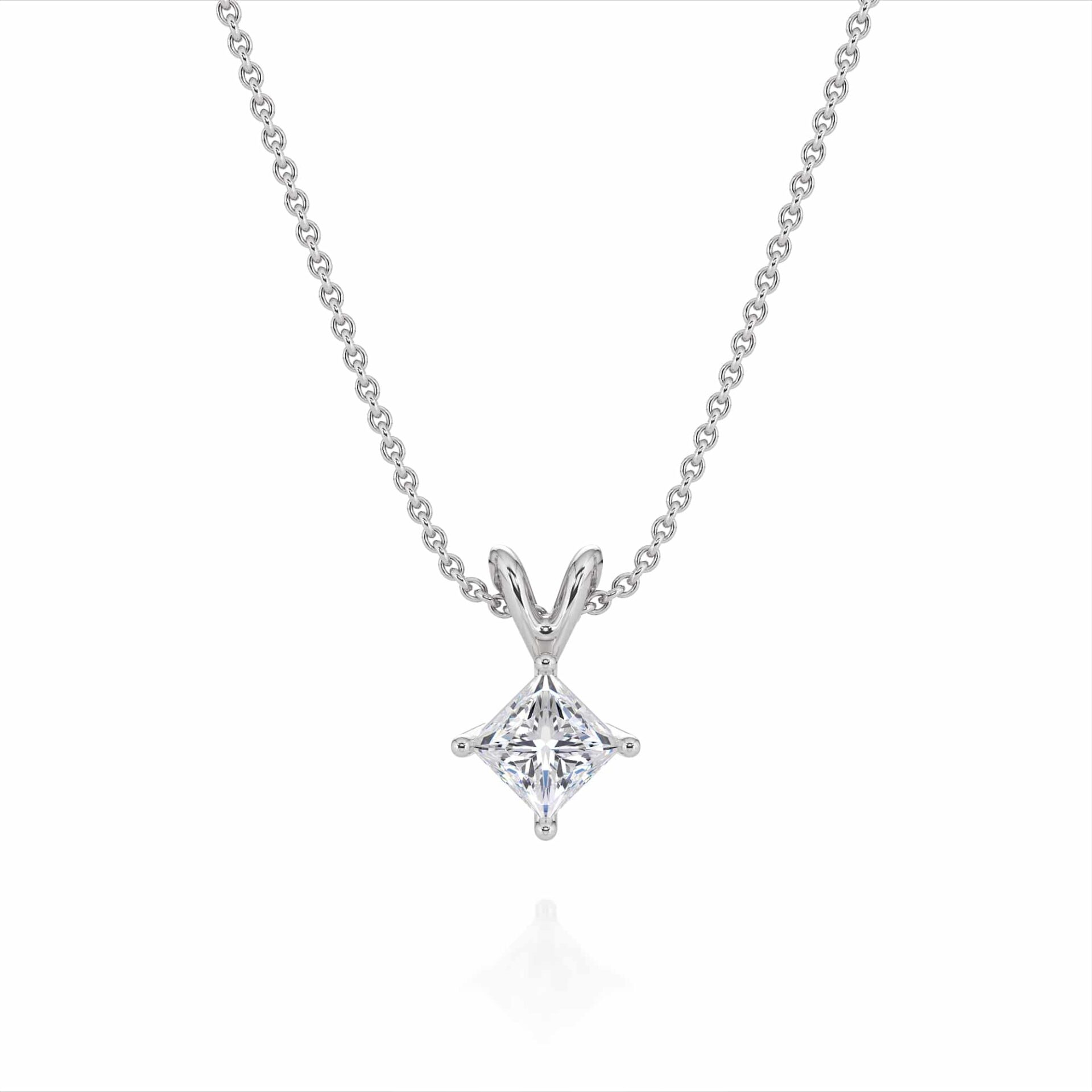 שרשרת יהלום פרינסס 0.20ct "אולה" – תמונה 3