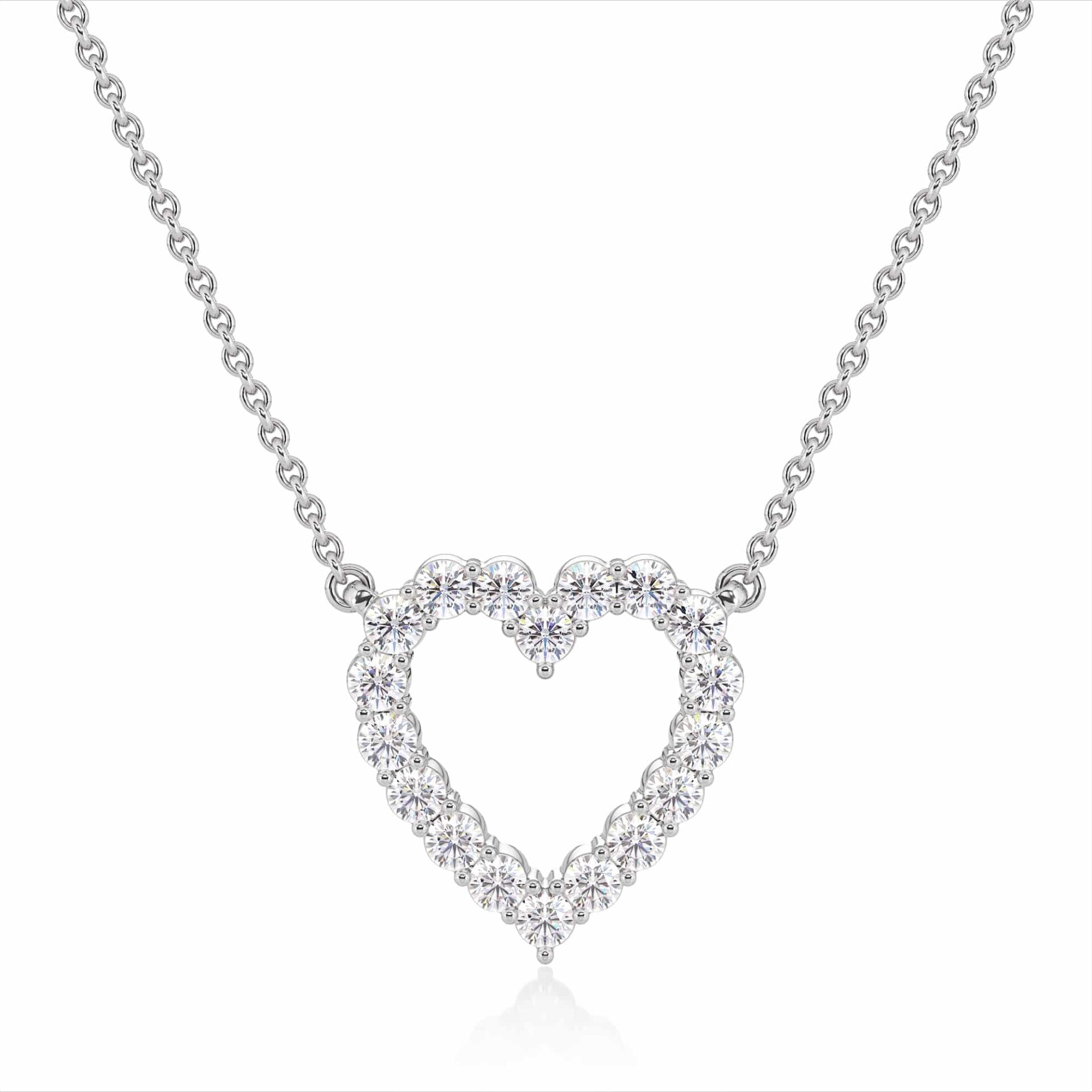 שרשרת לב יהלומים Love Collection – תמונה 4